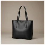 Sac lycéenne cabas cuir fendu a4 - Vue 1 - sac lycéenne