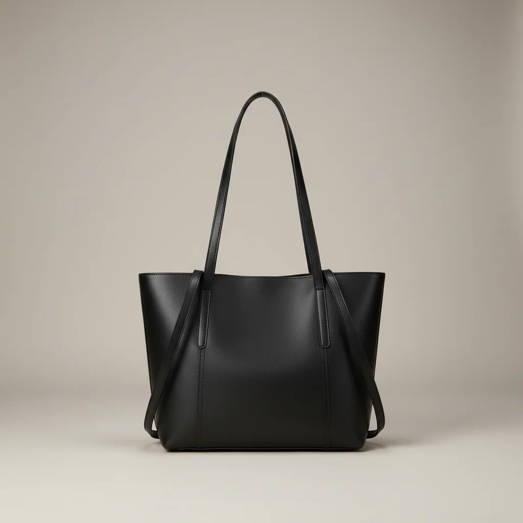Sac lycéenne cabas cuir fendu a4 - Vue 6 - sac lycéenne