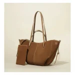 sac lycéenne cabas cuir modulable - Vue 1 - sac lycéenne