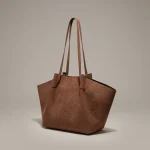 Sac lycéenne cabas daim synthétique confortable - Vue 1 - sac lycéenne