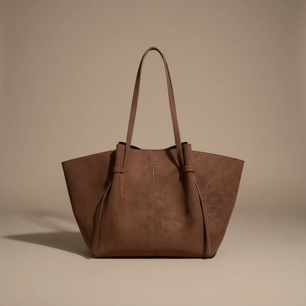 Sac lycéenne cabas daim synthétique confortable - Vue 5 - sac lycéenne
