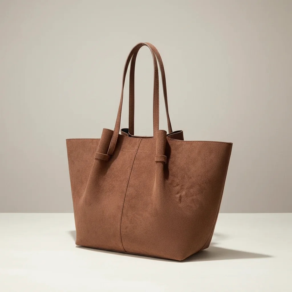 Sac lycéenne cabas daim synthétique confortable - Vue 7 - sac lycéenne