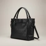 Sac lycéenne cabas simili cuir rock - Vue 1 - sac lycéenne