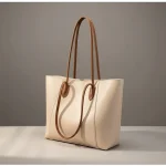 Sac lycéenne cabas similicuir grande capacité - Vue 1 - sac lycéenne