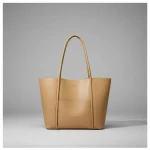 sac lycéenne cuir fendu business - Vue 1 - sac lycéenne