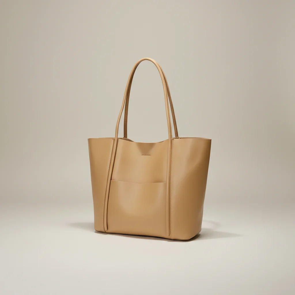 sac lycéenne cuir fendu business - Vue 6 - sac lycéenne