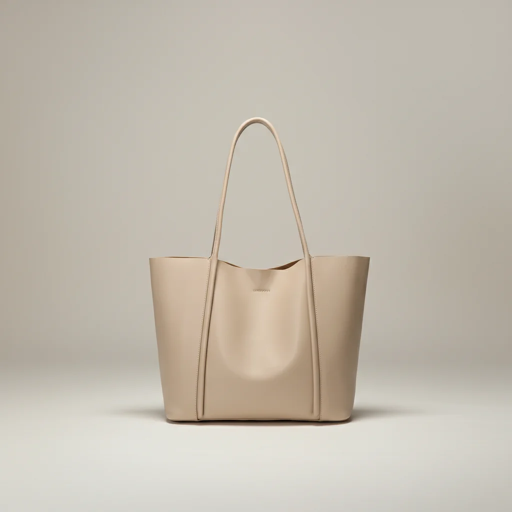 sac lycéenne cuir fendu business - Vue 8 - sac lycéenne