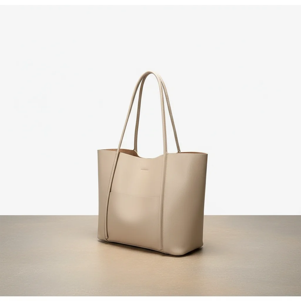 sac lycéenne cuir fendu business - Vue 9 - sac lycéenne