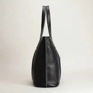 Sac lycéenne cuir fendu grande capacité - Vue 2 - sac lycéenne