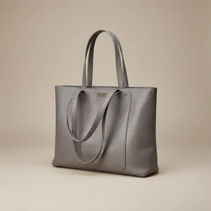 Sac lycéenne cuir grainé business - Vue 1 - sac lycéenne