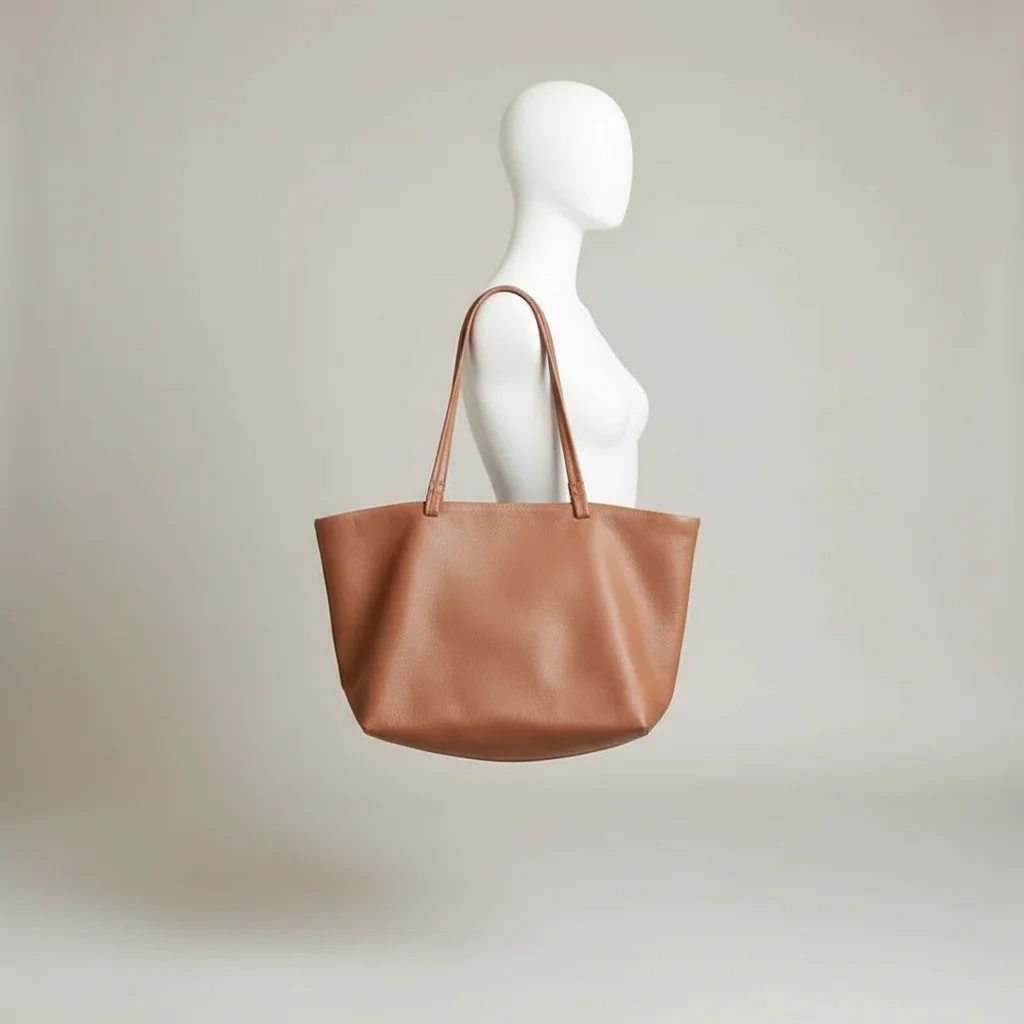 Sac lycéenne cuir grainé grande capacité - Vue 5 - sac lycéenne