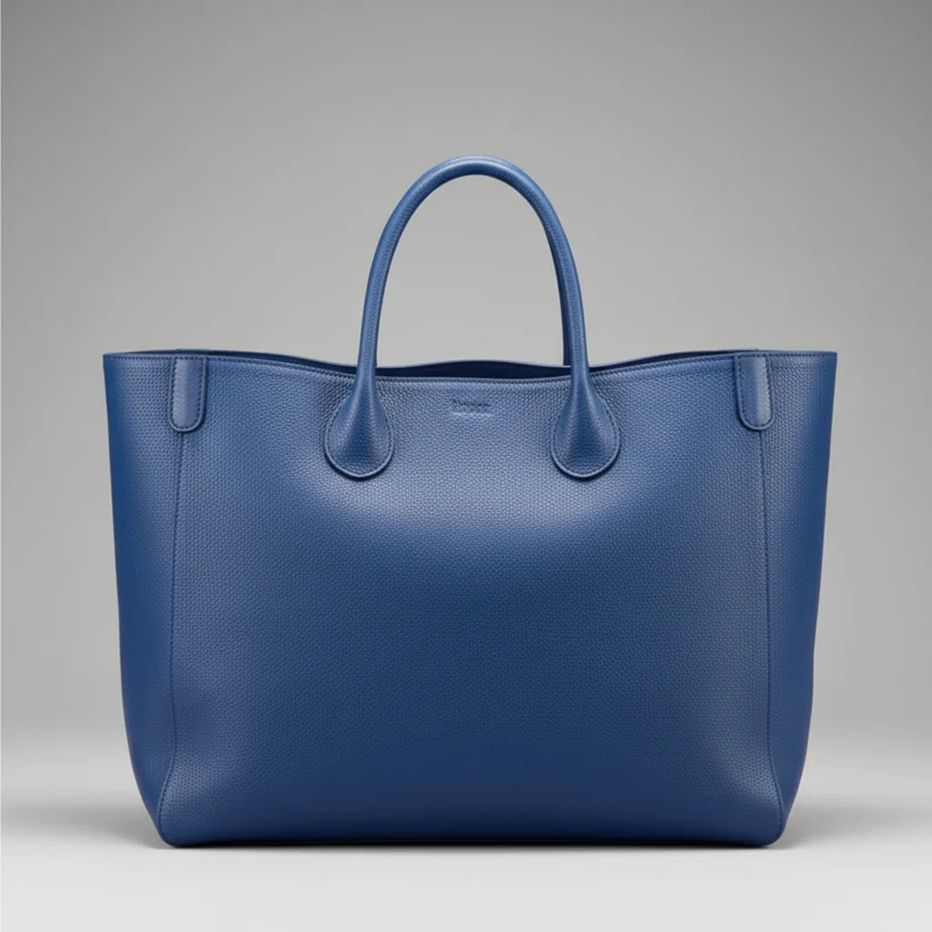 Sac lycéenne cuir grand format élégant - Vue 1 - sac lycéenne