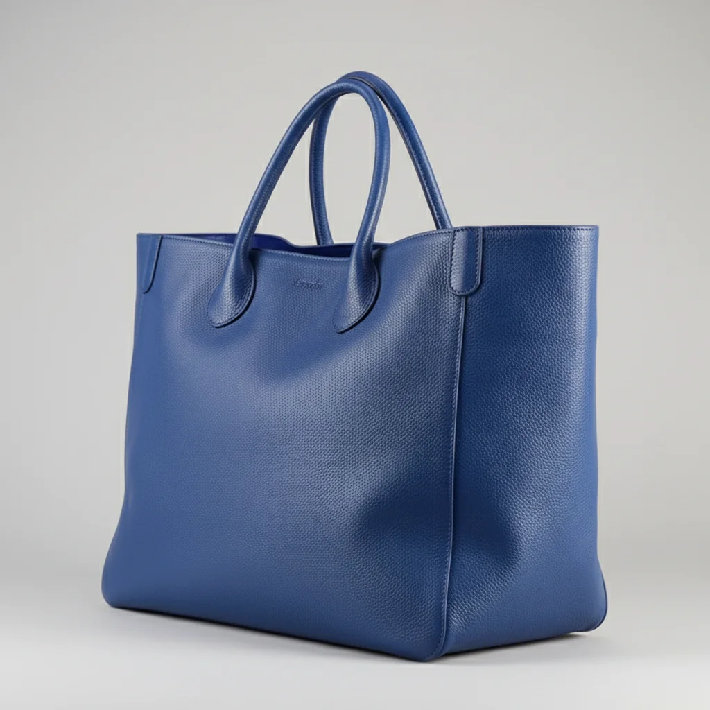 Sac lycéenne cuir grand format élégant - Vue 2 - sac lycéenne