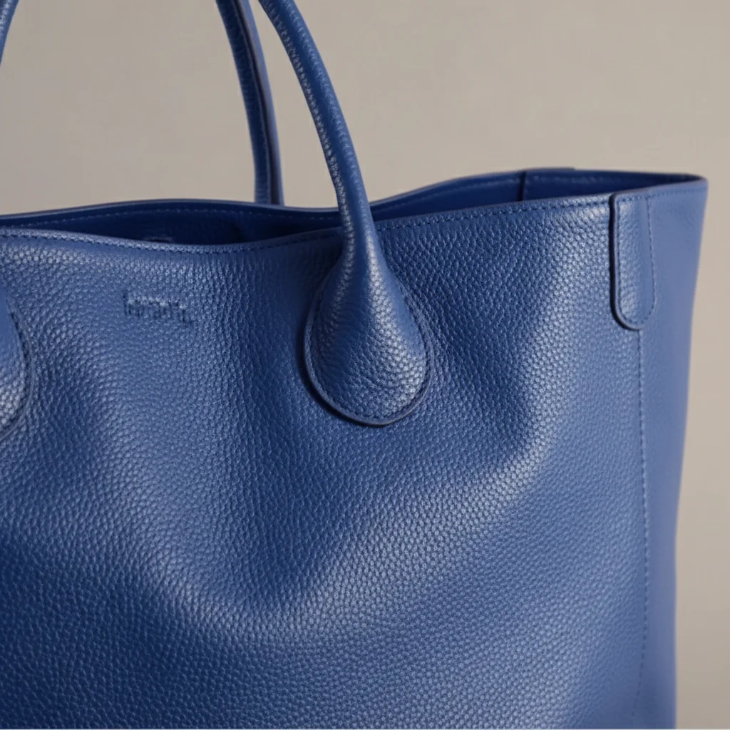 Sac lycéenne cuir grand format élégant - Vue 4 - sac lycéenne