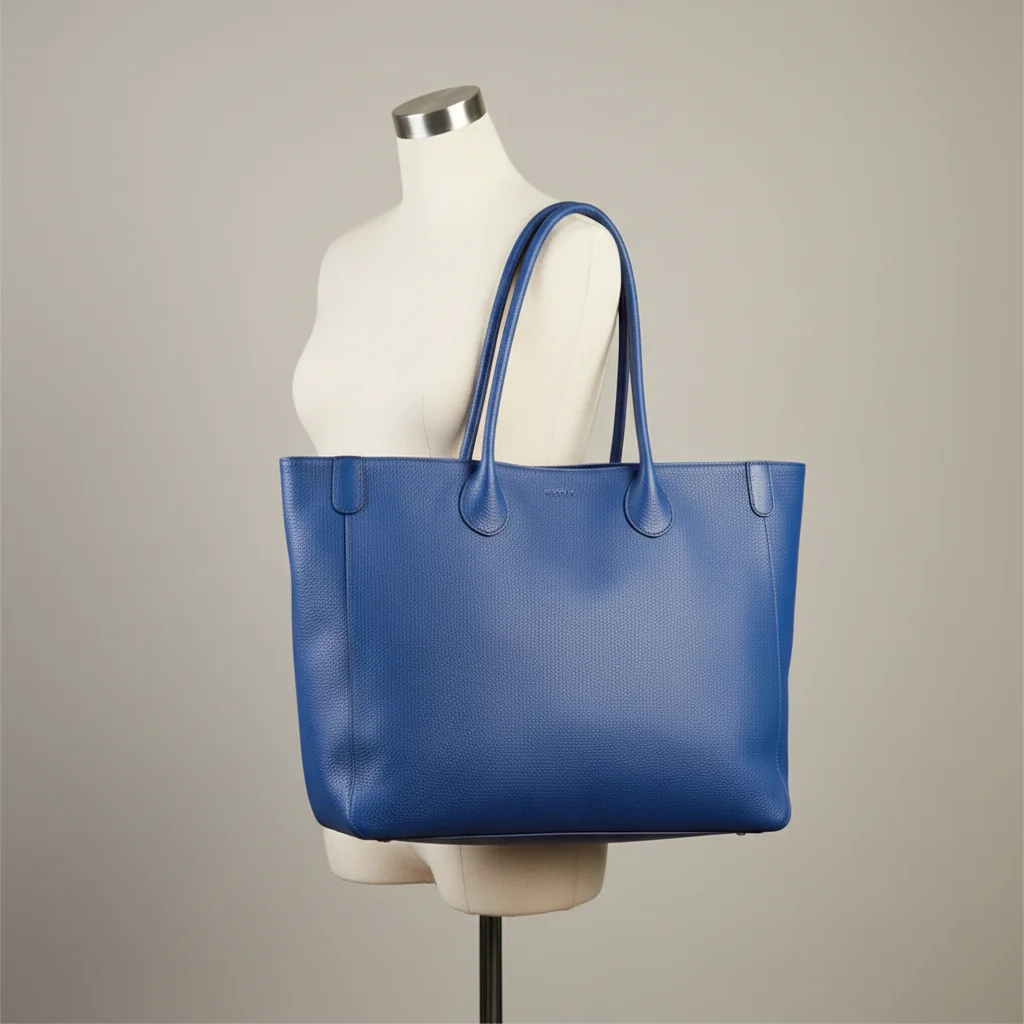 Sac lycéenne cuir grand format élégant - Vue 5 - sac lycéenne