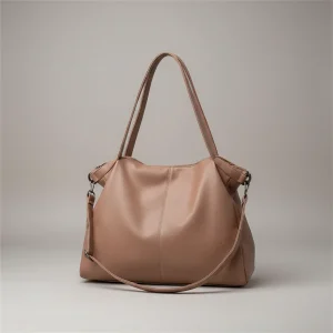 sac lycéenne cuir pu souple bandoulière - Vue 1 - sac lycéenne