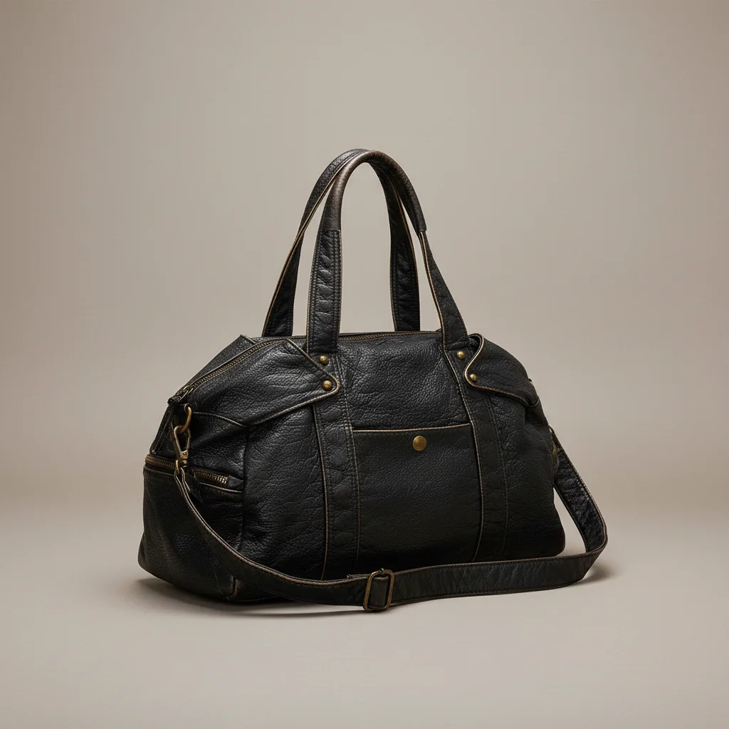 Sac lycéenne cuir synthétique 15 pouces - Vue 2 - sac lycéenne