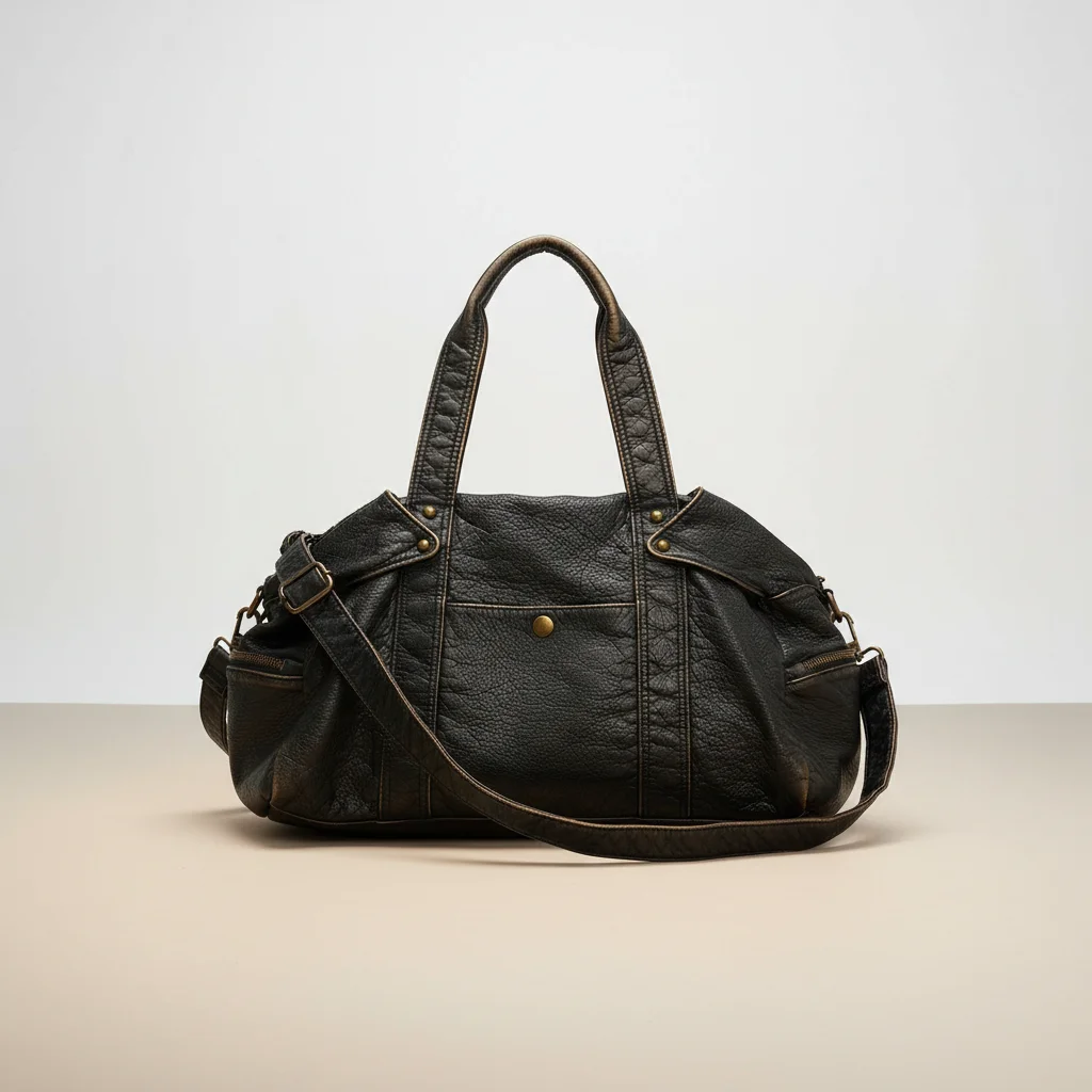 Sac lycéenne cuir synthétique 15 pouces - Vue 4 - sac lycéenne