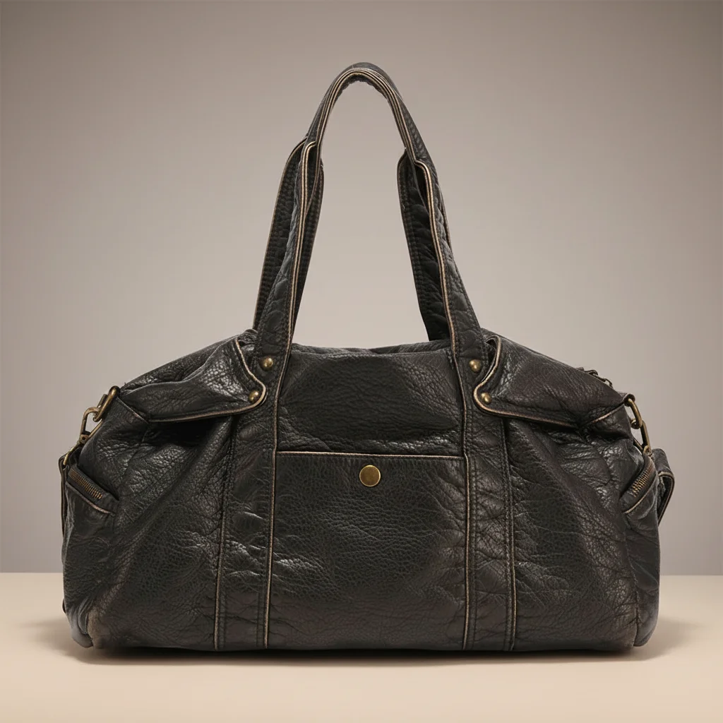 Sac lycéenne cuir synthétique 15 pouces - Vue 7 - sac lycéenne
