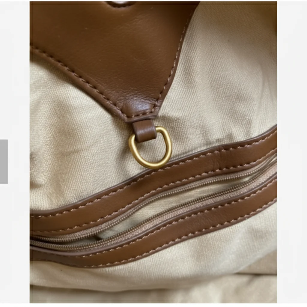 sac lycéenne cuir synthétique souple - Vue 8 - sac lycéenne