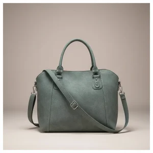 Sac lycéenne daim synthétique bandoulière ajustable - Vue 1 - sac lycéenne