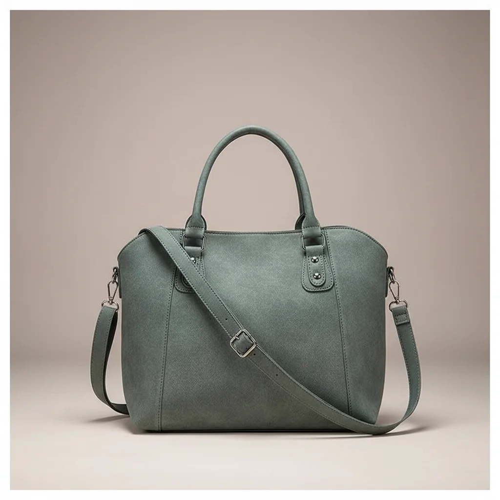 Sac lycéenne daim synthétique bandoulière ajustable - Vue 1 - sac lycéenne