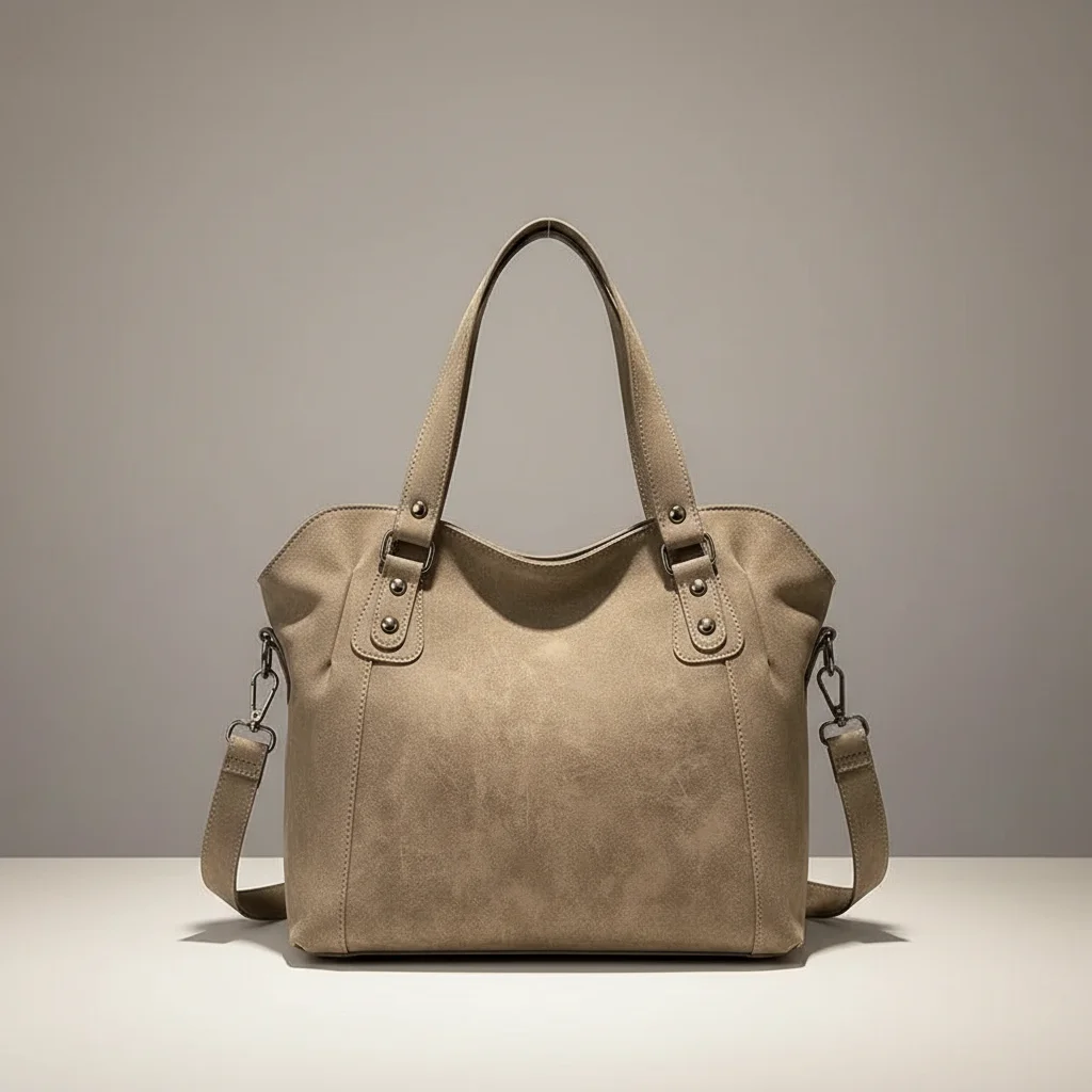 Sac lycéenne daim synthétique bandoulière ajustable - Vue 11 - sac lycéenne