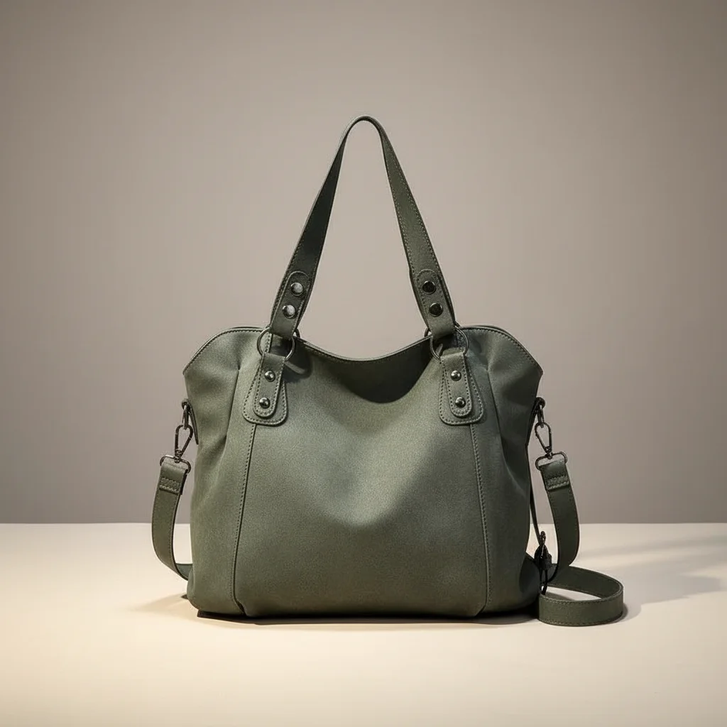 Sac lycéenne daim synthétique bandoulière ajustable - Vue 9 - sac lycéenne