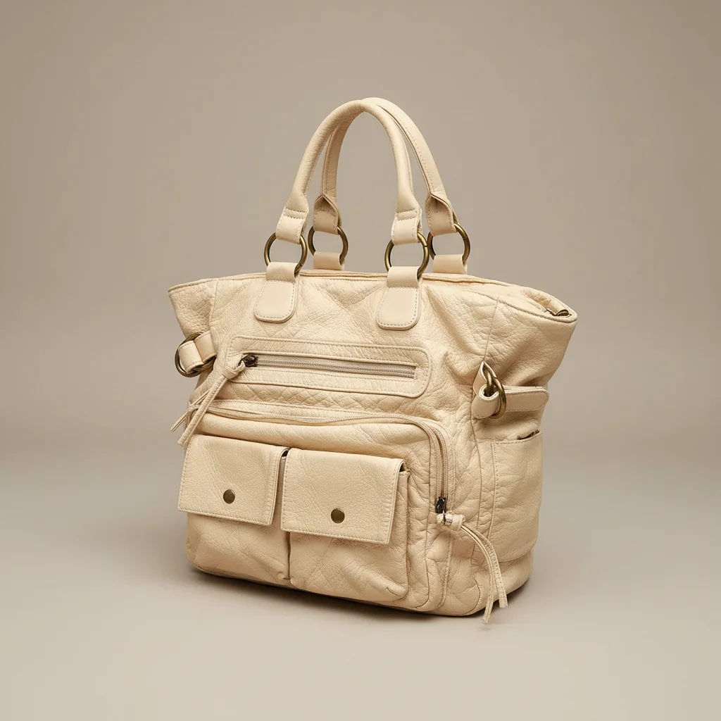 Sac lycéenne grand format vintage - Vue 8 - sac lycéenne