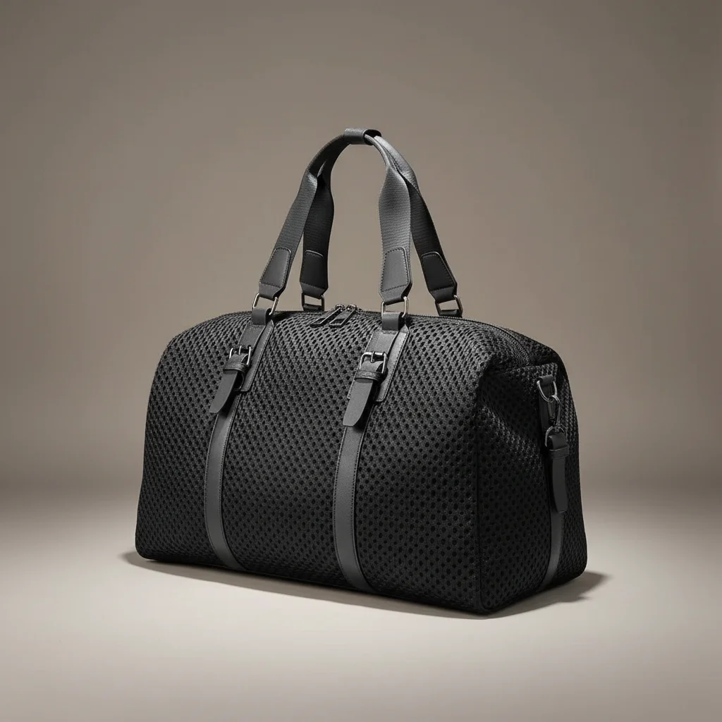 Sac lycéenne nylon bandoulière grande capacité - Vue 2 - sac lycéenne