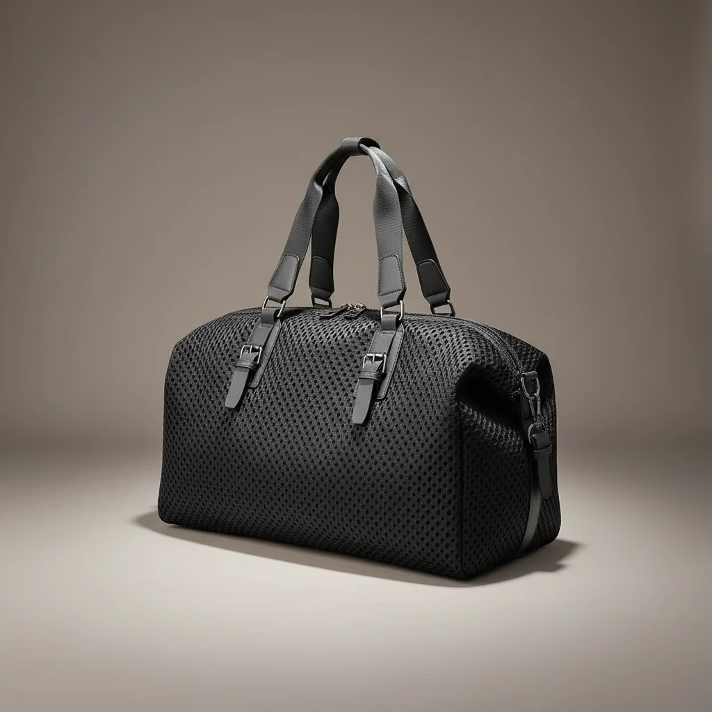 Sac lycéenne nylon bandoulière grande capacité - Vue 3 - sac lycéenne