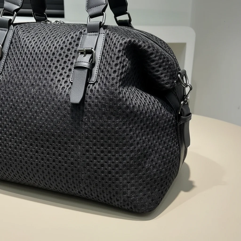 Sac lycéenne nylon bandoulière grande capacité - Vue 4 - sac lycéenne