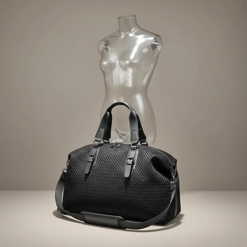 Sac lycéenne nylon bandoulière grande capacité - Vue 5 - sac lycéenne