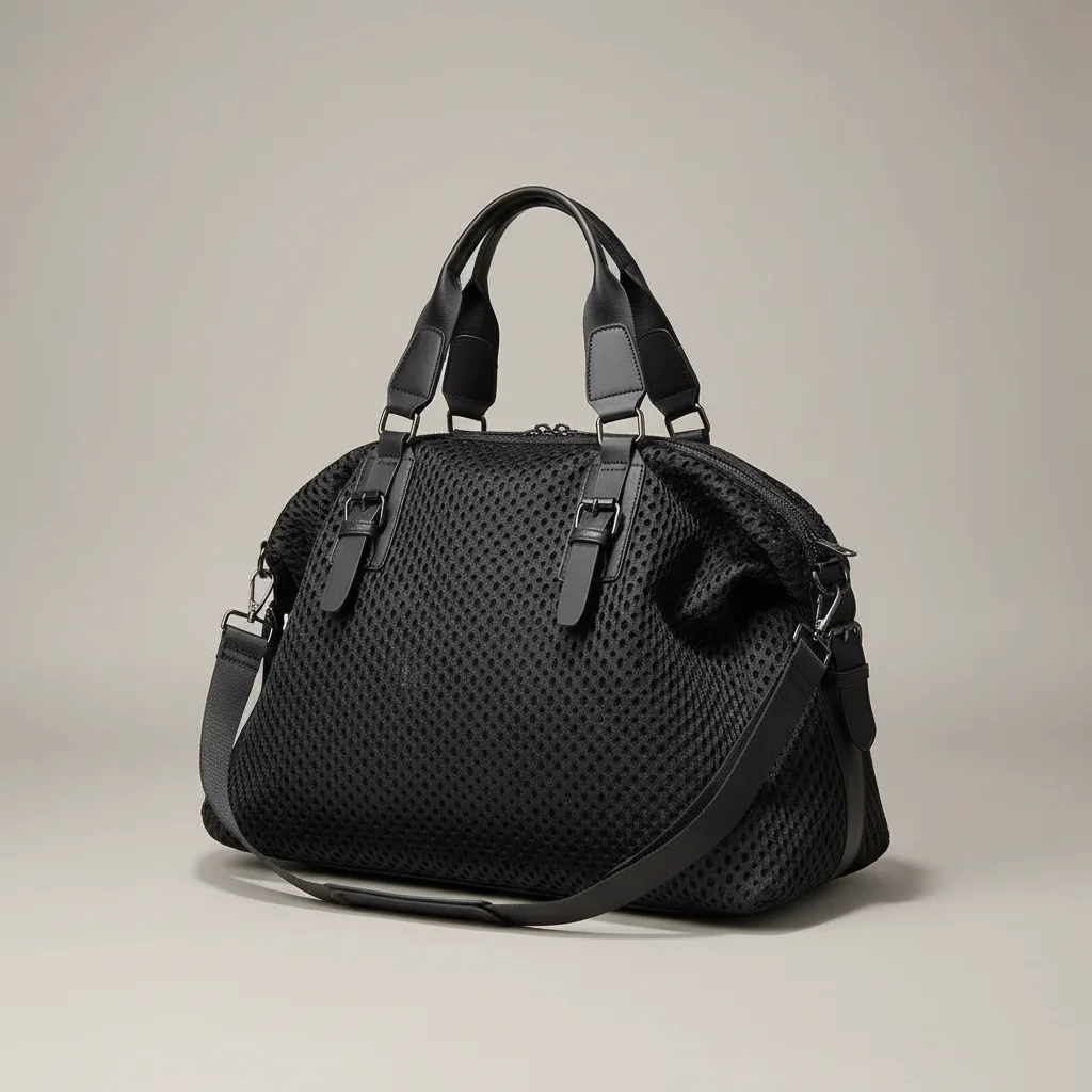 Sac lycéenne nylon bandoulière grande capacité - Vue 6 - sac lycéenne