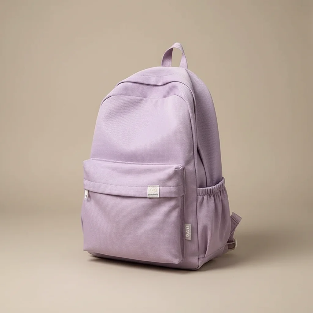 sac lycéenne nylon grand format - Vue 1 - sac lycéenne