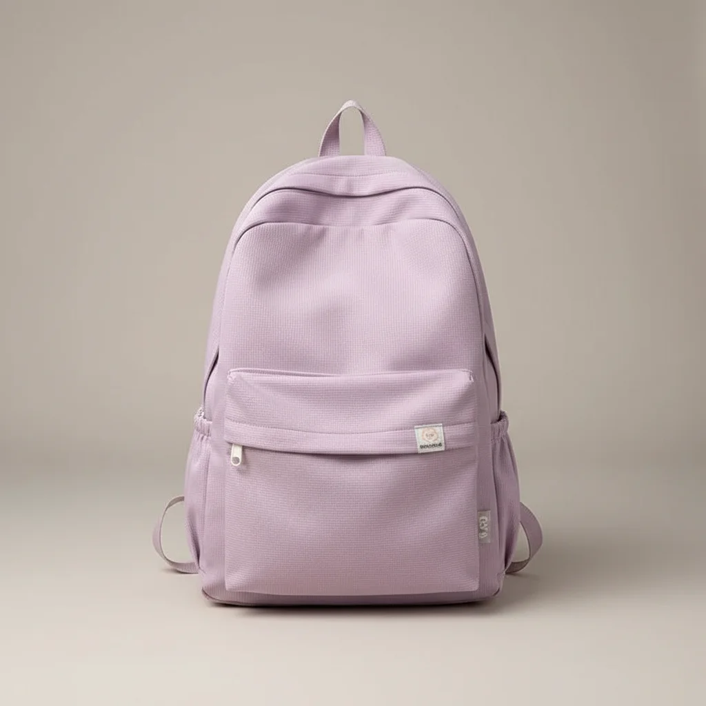 sac lycéenne nylon grand format - Vue 3 - sac lycéenne
