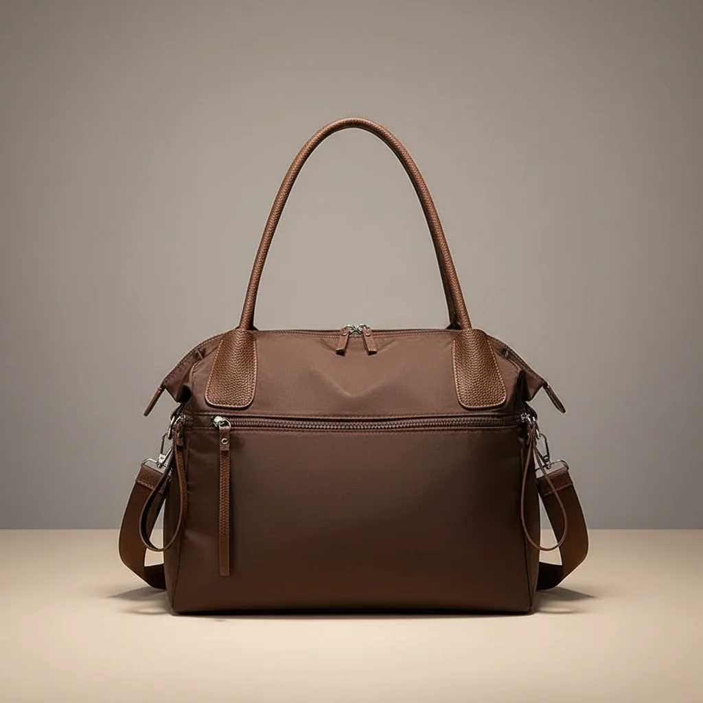 Sac lycéenne nylon imperméable moderne - Vue 6 - sac lycéenne