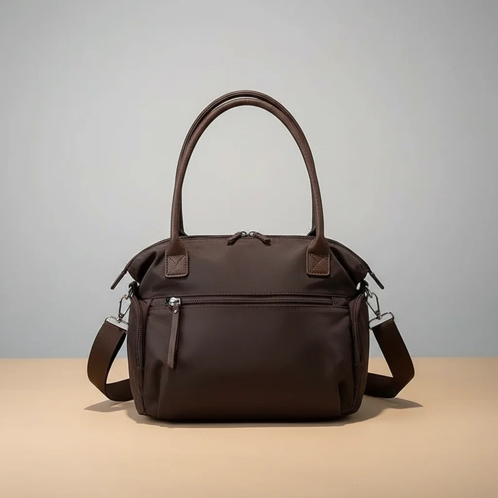 Sac lycéenne nylon imperméable moderne - Vue 7 - sac lycéenne