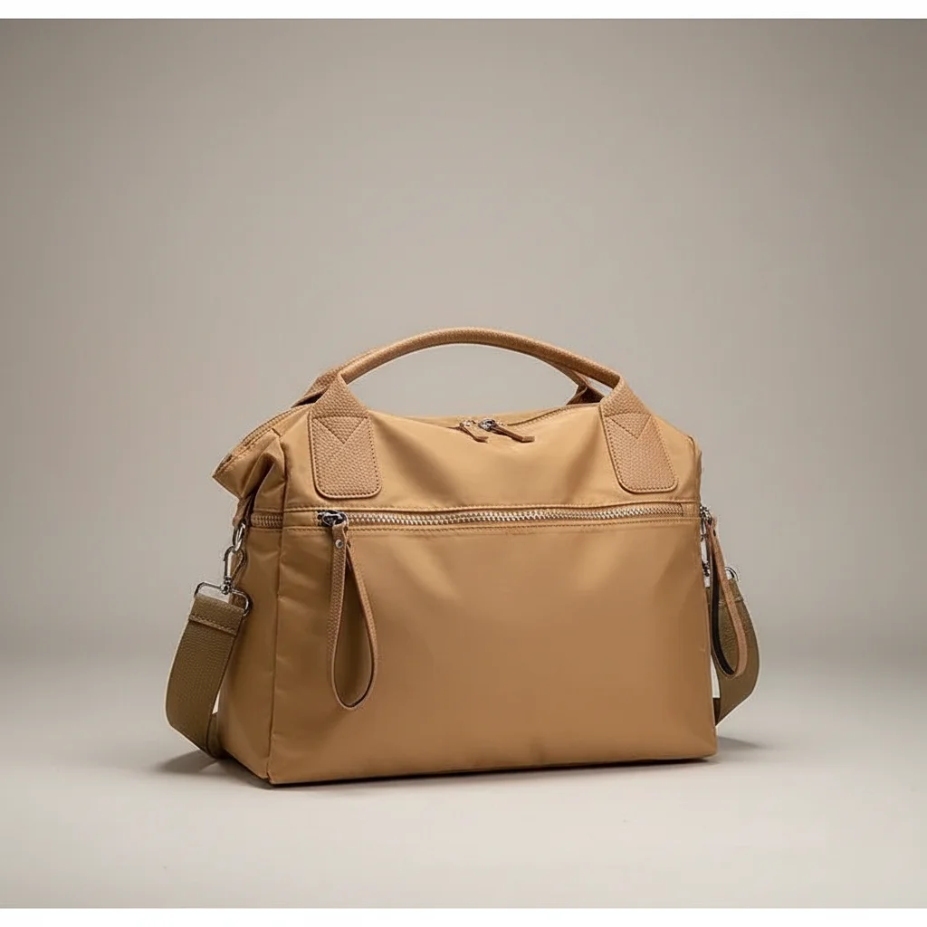 Sac lycéenne nylon imperméable moderne - Vue 9 - sac lycéenne