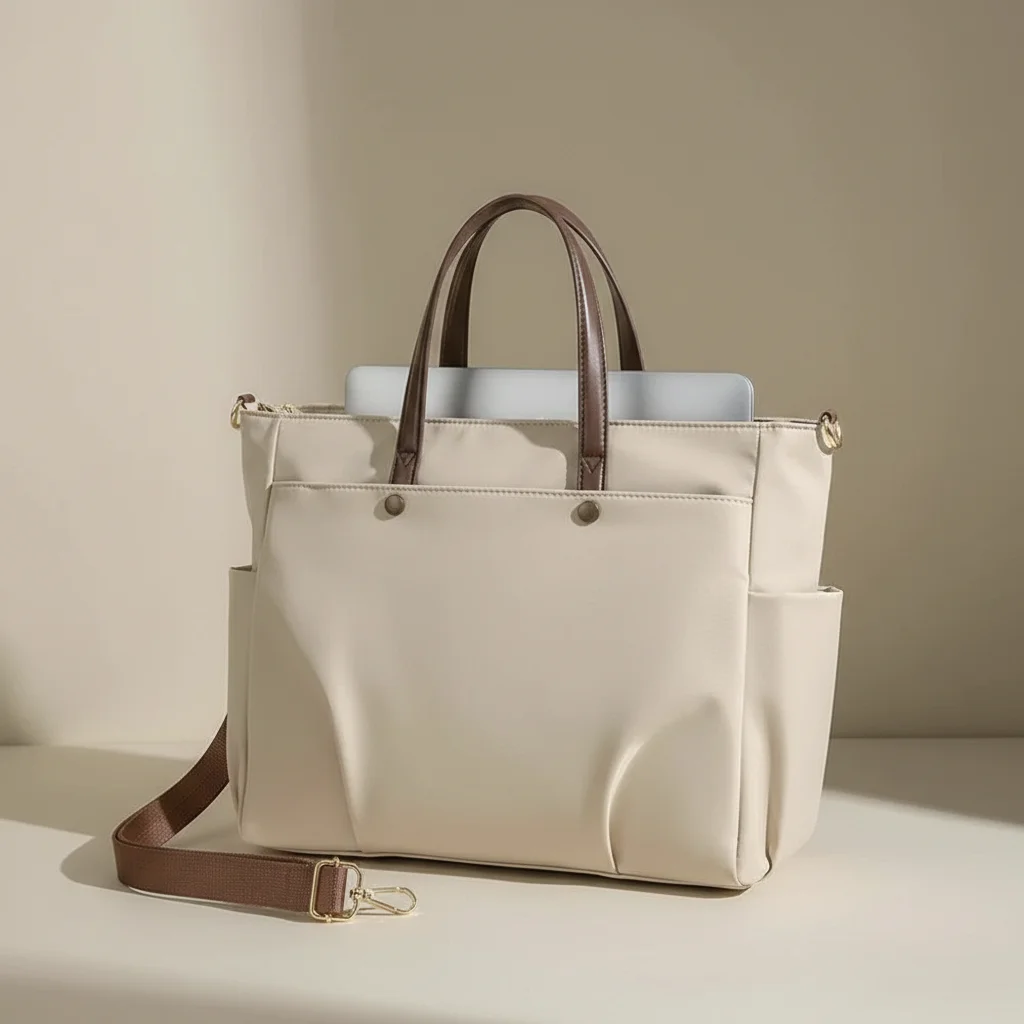 Sac lycéenne nylon 15 pouces imperméable - Vue 3 - sac lycéenne