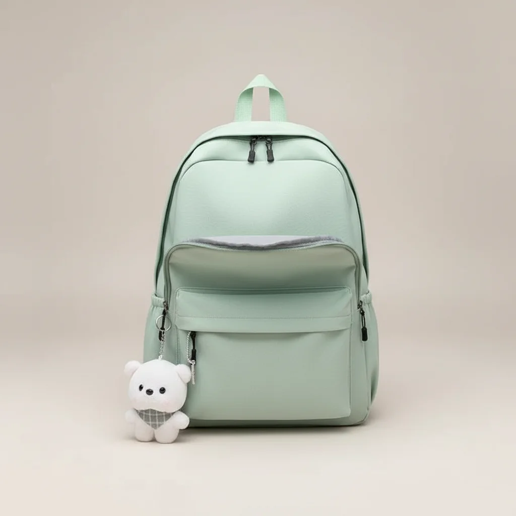 Sac lycéenne polyester imperméable 43cm - Vue 10 - sac lycéenne