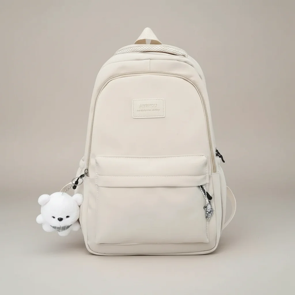 Sac lycéenne polyester imperméable 43cm - Vue 11 - sac lycéenne