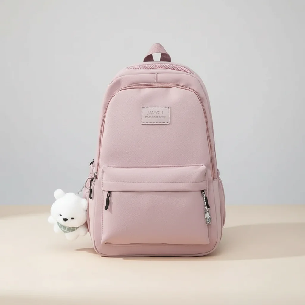 Sac lycéenne polyester imperméable 43cm - Vue 12 - sac lycéenne