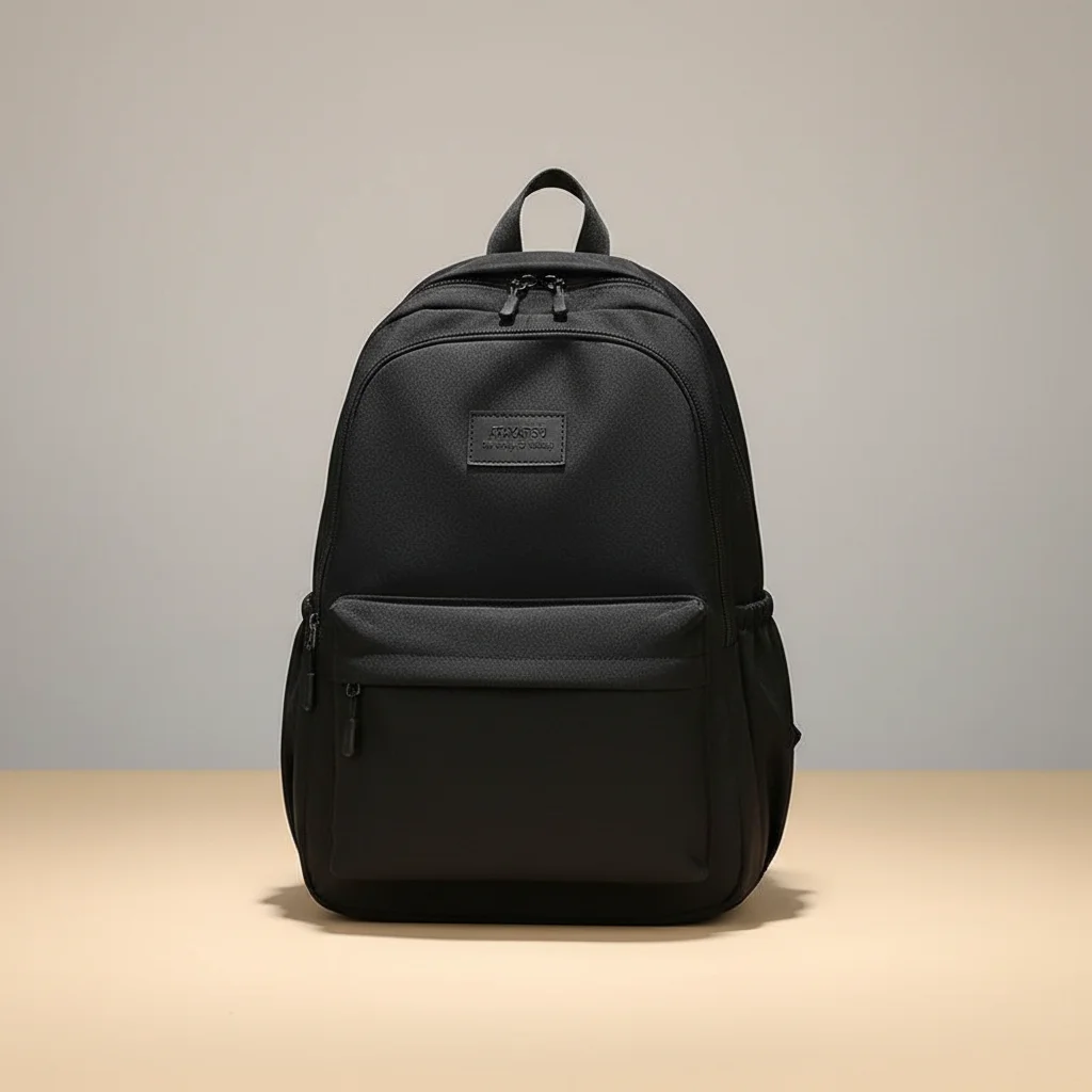 Sac lycéenne polyester imperméable 43cm - Vue 2 - sac lycéenne