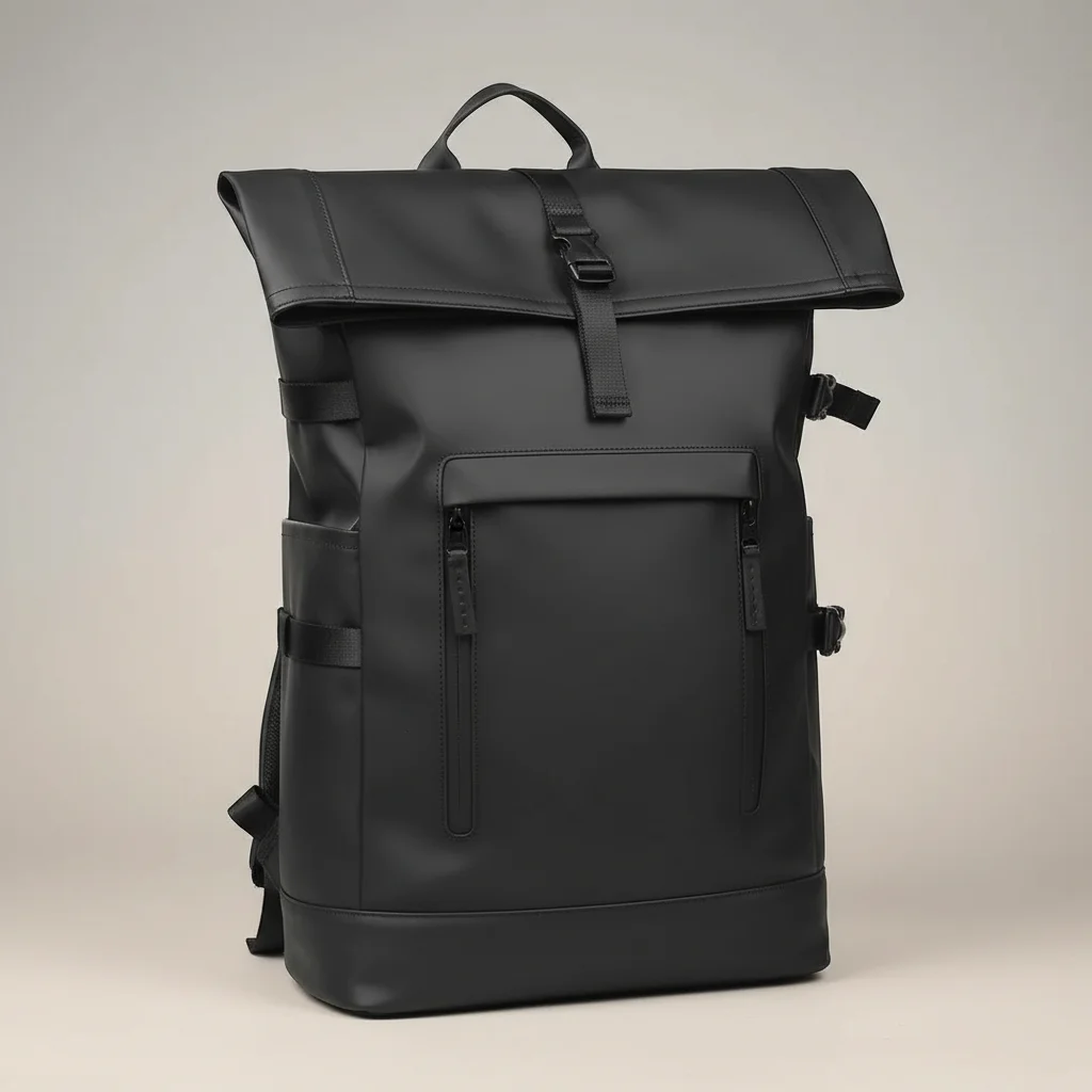 Sac lycéenne roll top imperméable 27l - Vue 12 - sac lycéenne