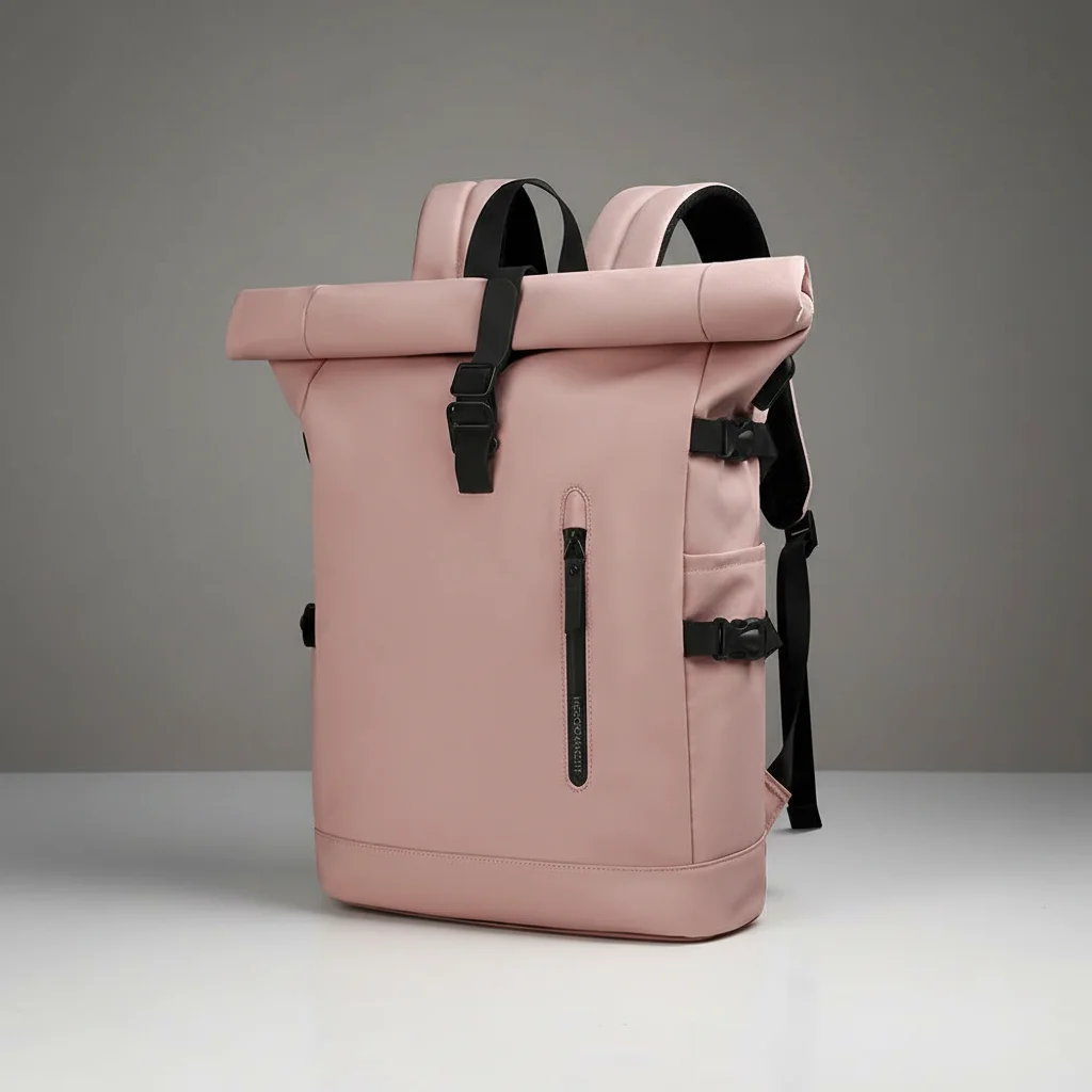 Sac lycéenne roll top imperméable 27l - Vue 15 - sac lycéenne