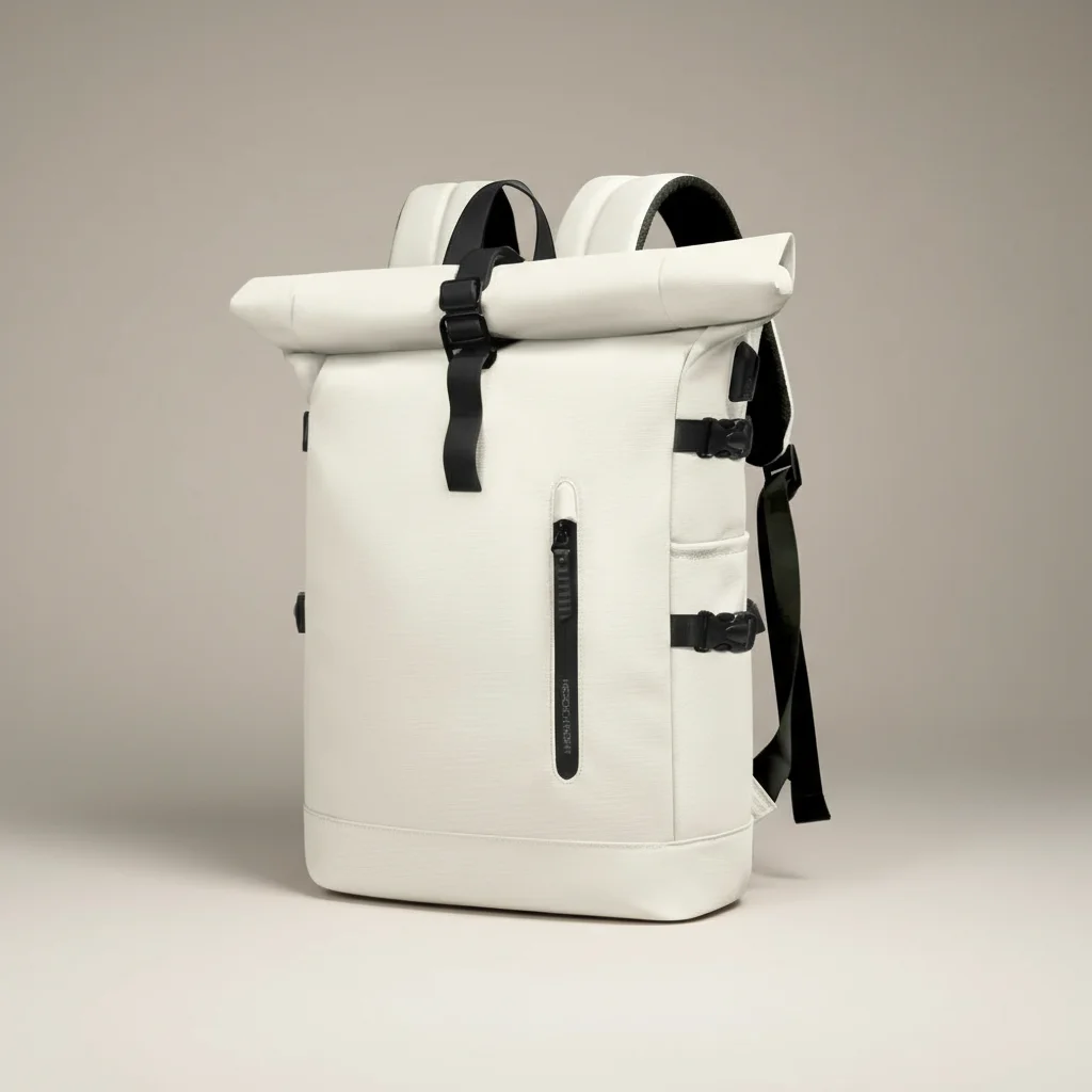 Sac lycéenne roll top imperméable 27l - Vue 16 - sac lycéenne