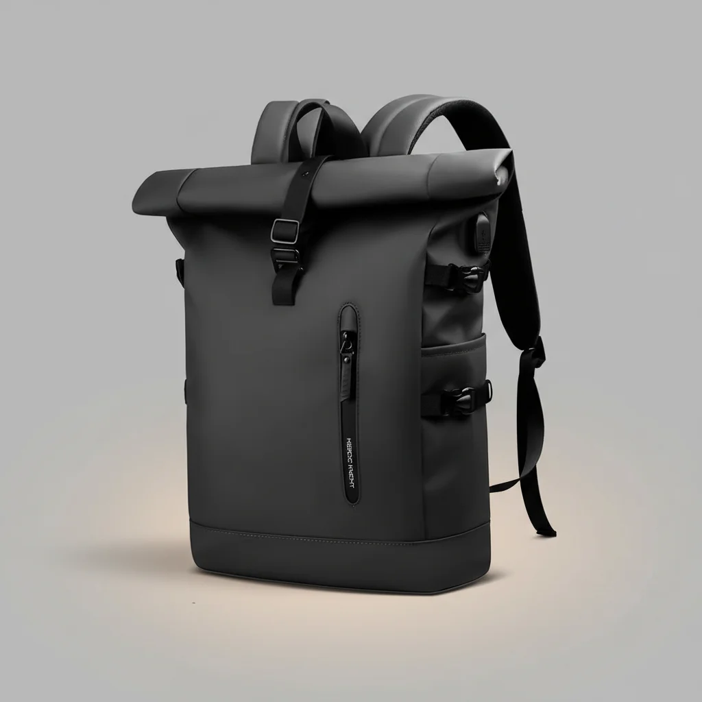 Sac lycéenne roll top imperméable 27l - Vue 17 - sac lycéenne