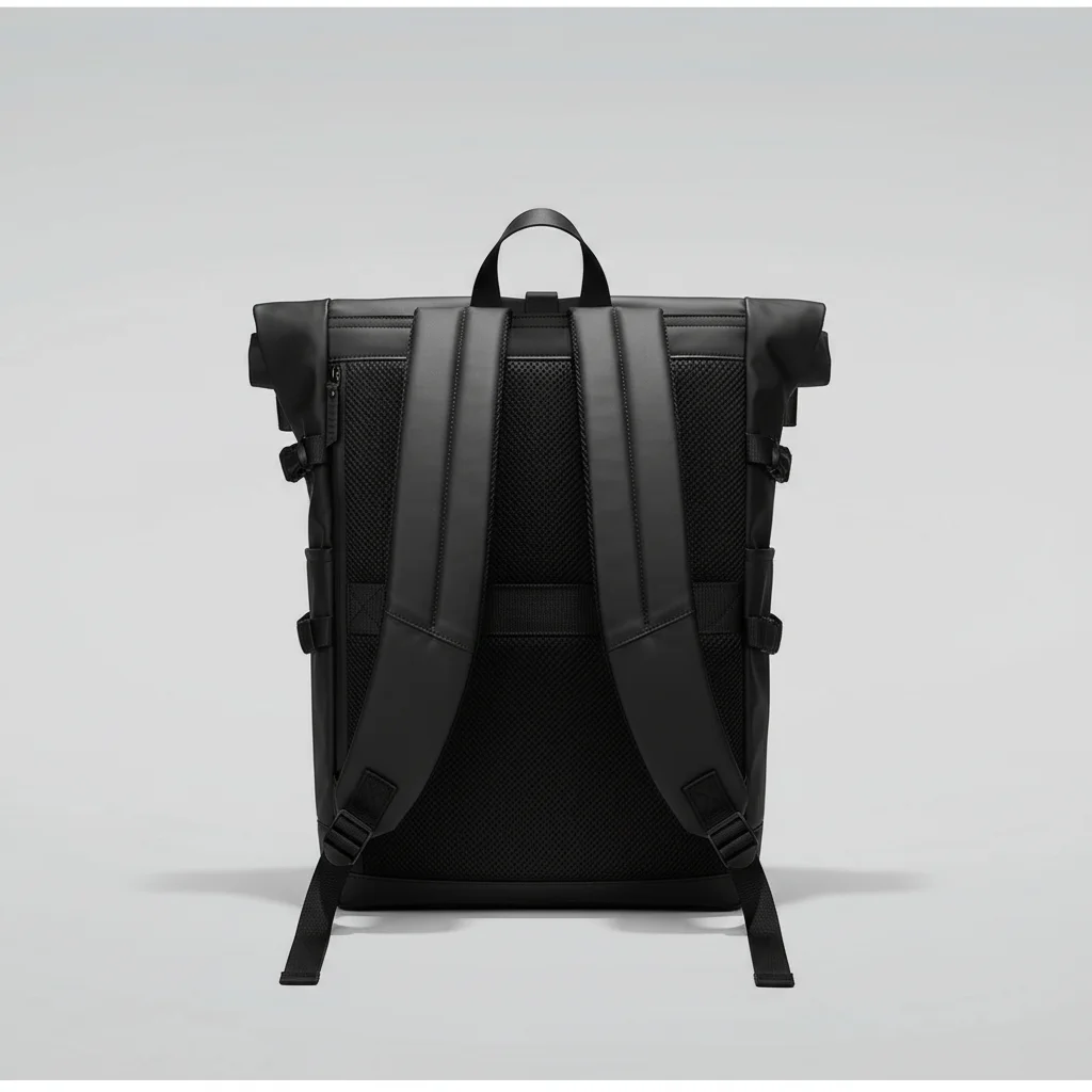Sac lycéenne roll top imperméable 27l - Vue 2 - sac lycéenne