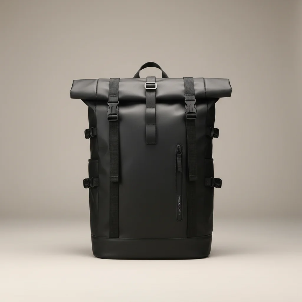 Sac lycéenne roll top imperméable 27l - Vue 8 - sac lycéenne